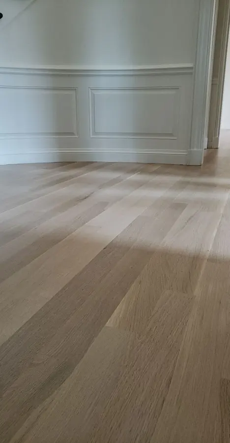 Custom hardwood refinishing