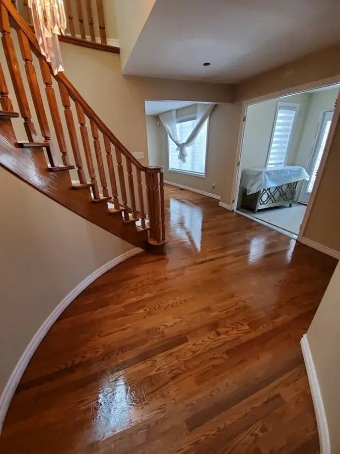 Staircase & floor refinishing