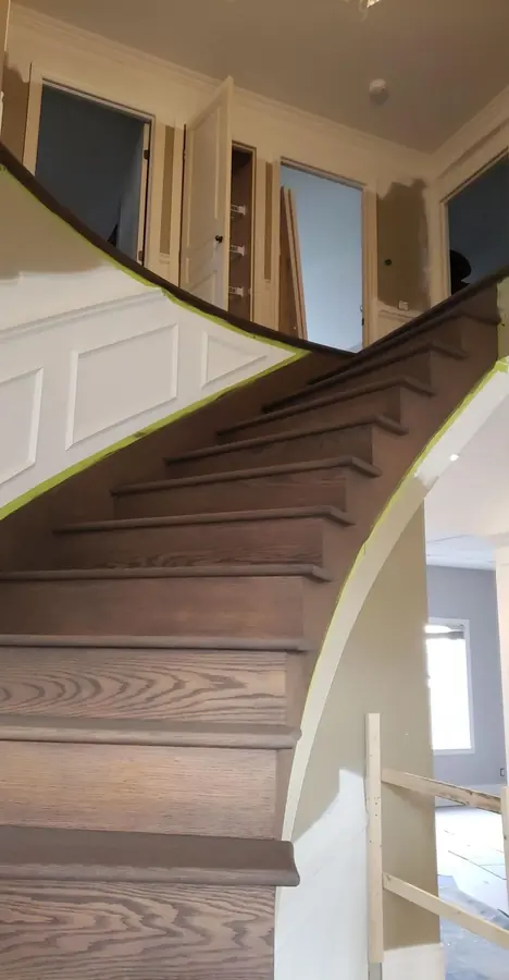 Stair refinishing